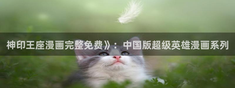 奇漫屋画漫画官网：神印王座漫画完整免费》：中国版超级英雄漫画系列